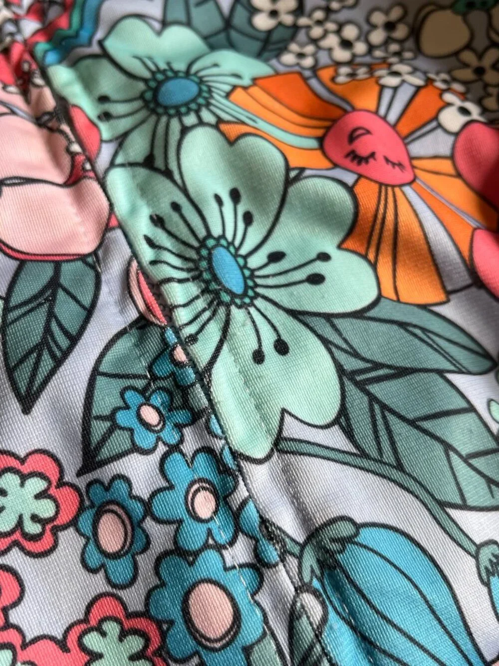 Adidas cheerful flowers track jacket 6